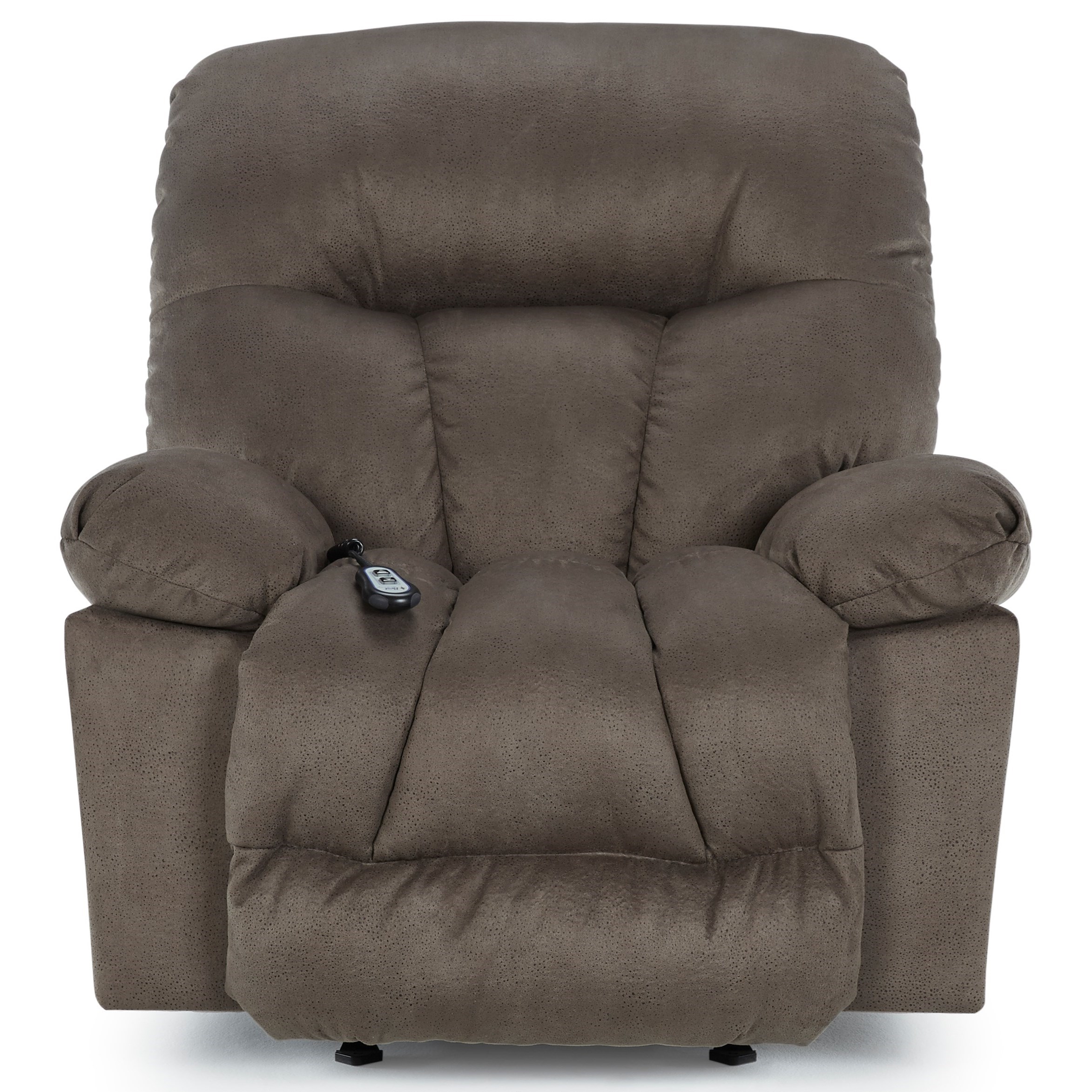 Best Home Furnishings The Beast Gigantor 9B67 25432 Casual Big Tall Oversized Rocker Recliner Esprit Decor Home Furnishings Recliners
